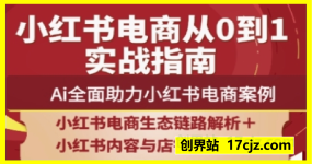 2025小红书电商全链路运营，Ai全面助力小红书电商案例