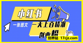 小红书模版一张图片一天轻松引流上百创业粉