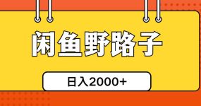 闲鱼野路子引流创业粉，日引50+单日变现四位数