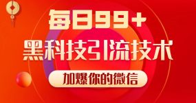小红书，视频号，抖音黑科技引流玩法，全域平台截流自热打法 日引500+精准粉