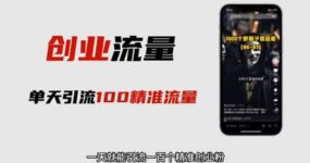 自媒体音频加图文制作视频 一天引流一百个精准创业粉【音频软件+图片素材】